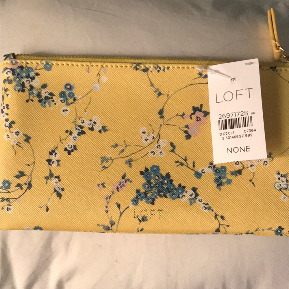 Loft mini makeup pouch